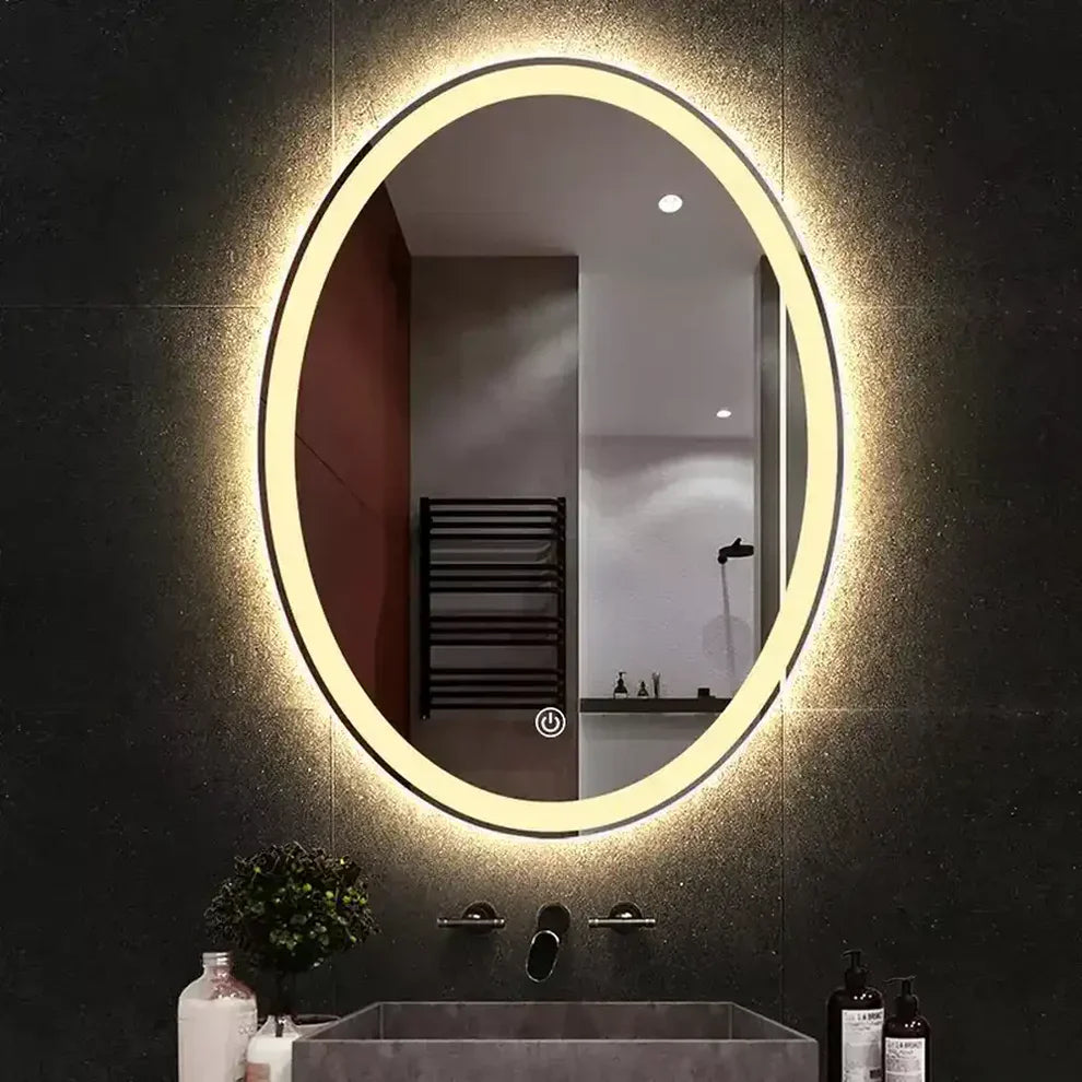 Oval LED Mirror