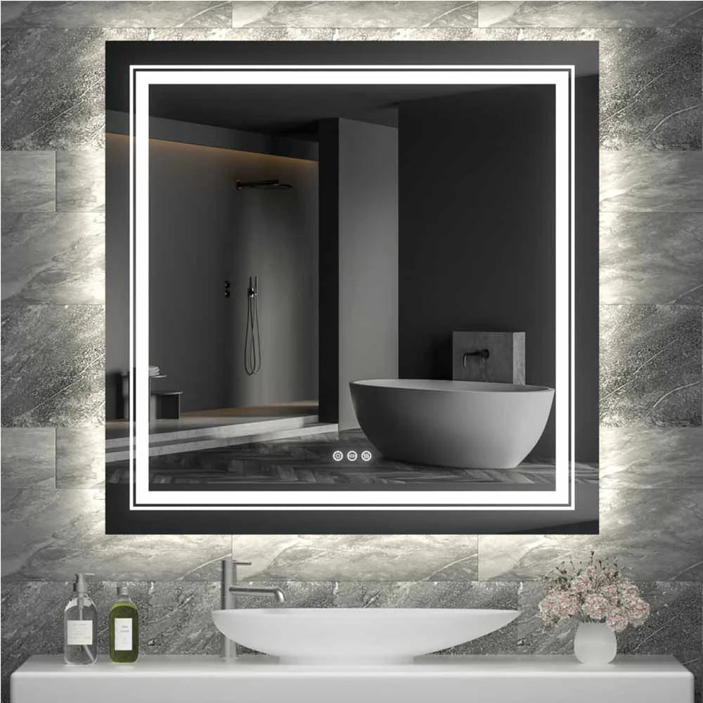 Square LED Mirror MA-40
