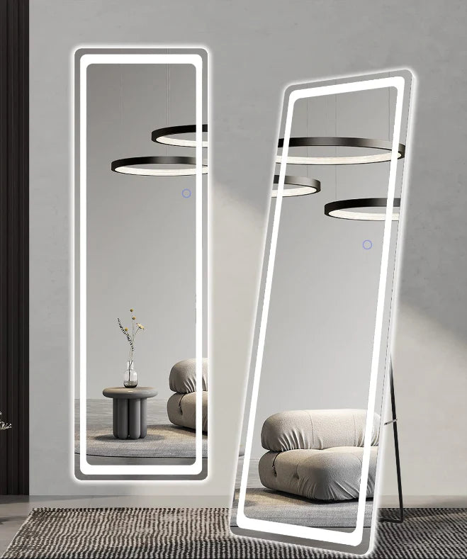 Standing LED Mirror with Metal Stand MA-59